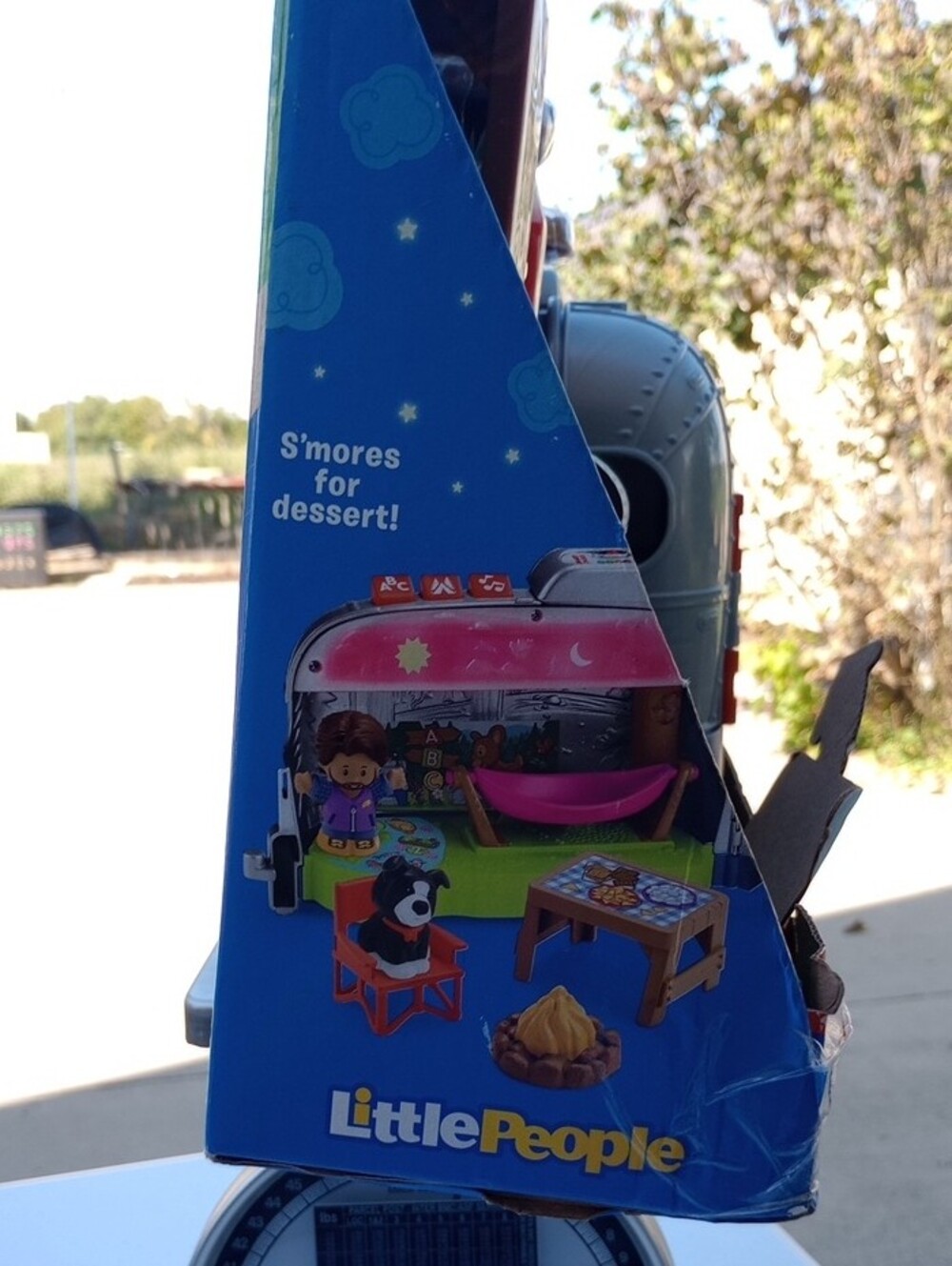 Fisher-Price Little People Light-Up Learning Camper - Blue, Silver & Red - Picture 5 of 15